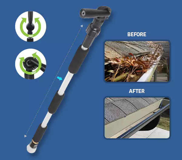 gutterhero telescopic wand